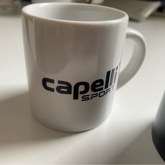 2 expresso cups Capelli Sports black and white - Picture 4 of 4